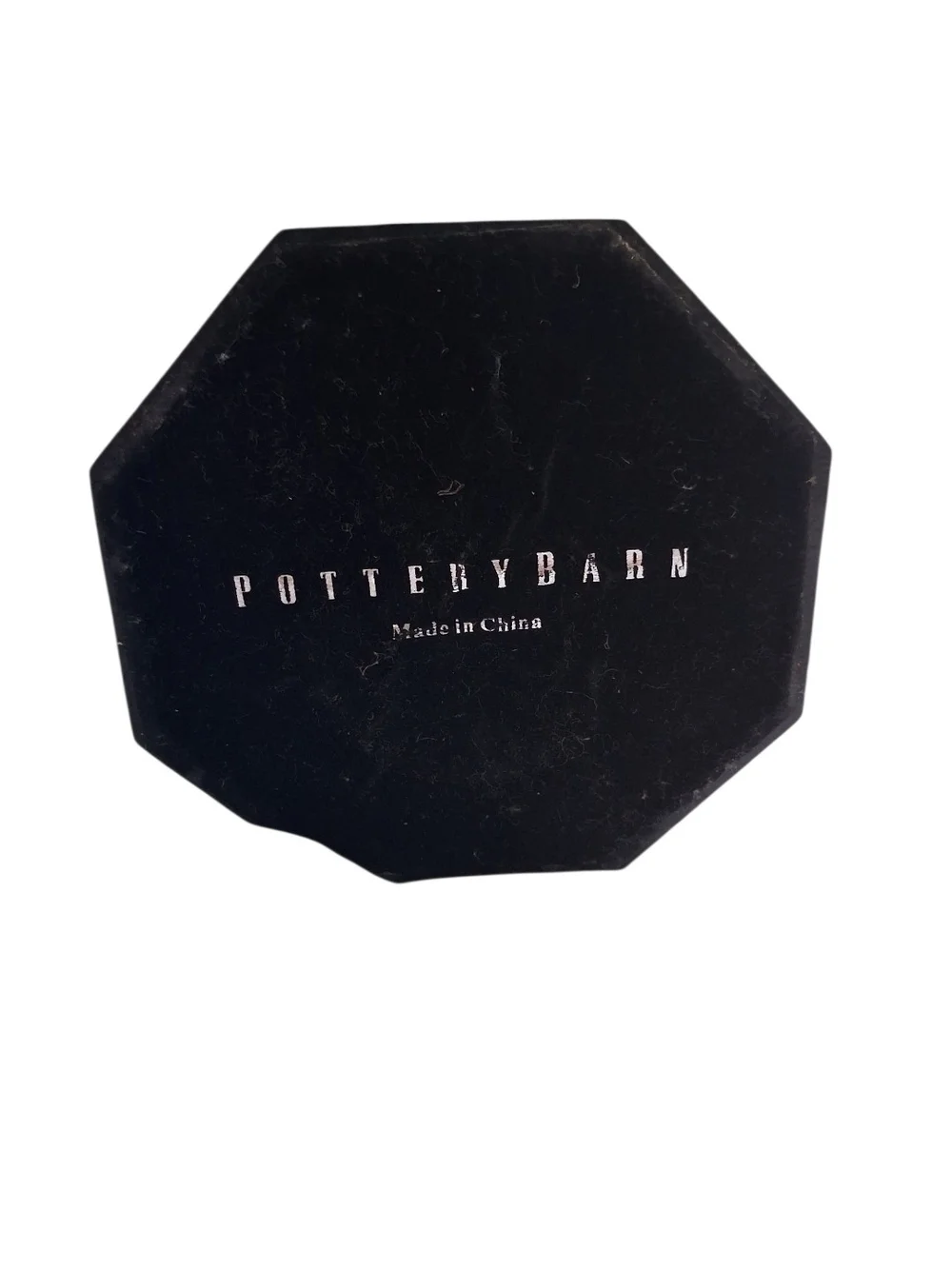 Black Decorative Pedestal Candle Holder